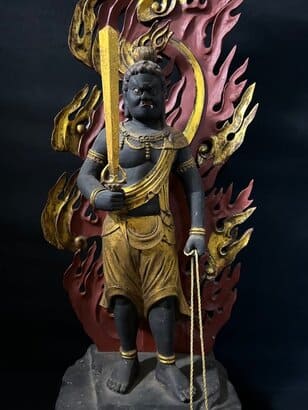 Statue de Fudō Myōō