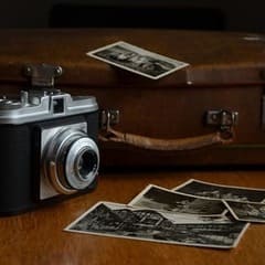 photos vintage et appareil photo