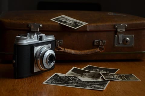 photos vintage et appareil photo
